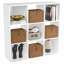 9-Cube Bookcase, Decorative Storage Shelf-1855103210-1855103209
