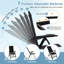 Caleena Mesh Patio Folding Chair Folding Chair