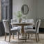 Veans Extendable Pine Round Dining Table