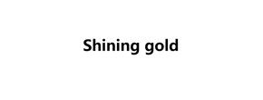 Shining gold Logo