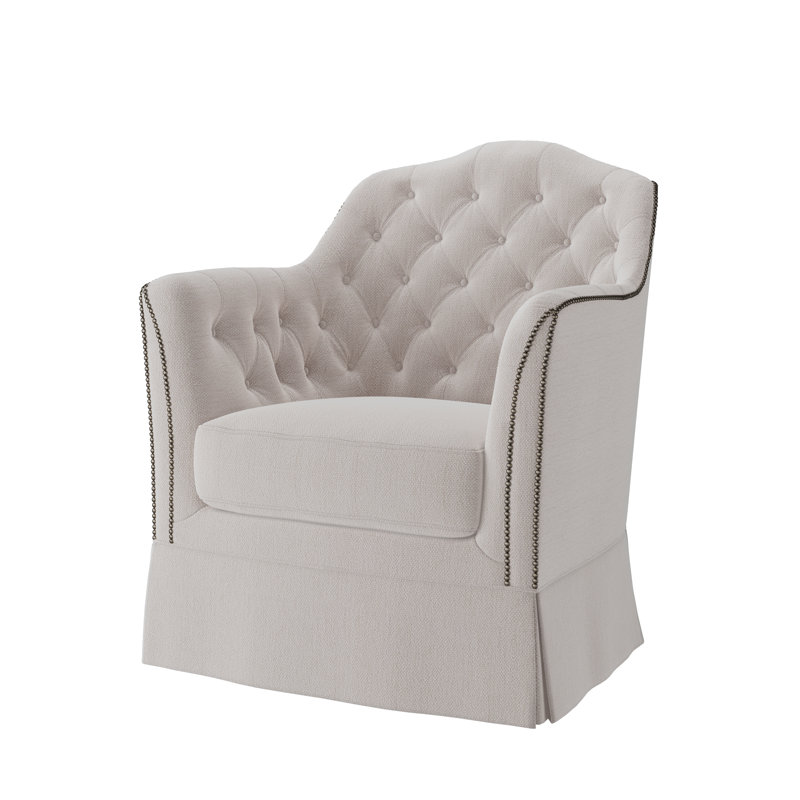 Fauteuil d'appoint Catriona, Mélange d'oléfine neutre, Petit étain