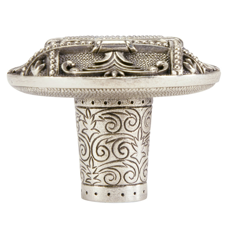 PORTSMOUTH KNOB PLATE, Silver