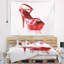 Tapisserie rouge pour femme-28491463