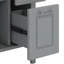 Armoire de meuble-lavabo 24 po avec tiroirs simples et porte et tablette flexible-904323718