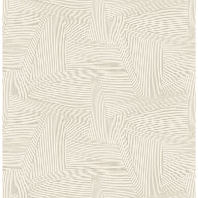 Reid Black Woven Geometric Wallpaper