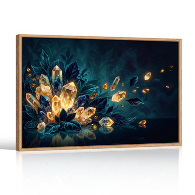 Crystal Garden Canvas Wall Art Set Of 1