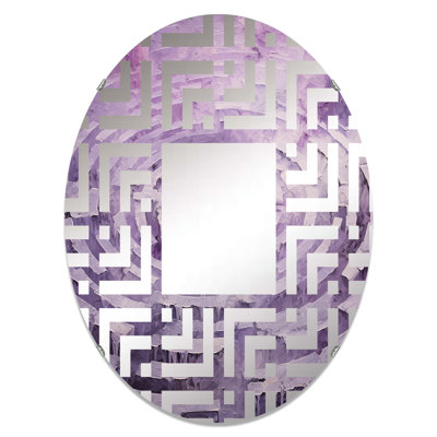 Bartruff Oval Mirror
