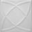 19.6'' L x 19.6'' W Textured Polystyrene Glue Up Ceiling Tile In White