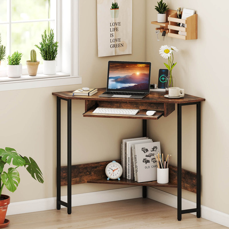 Bureau de coin Sadle-Rose