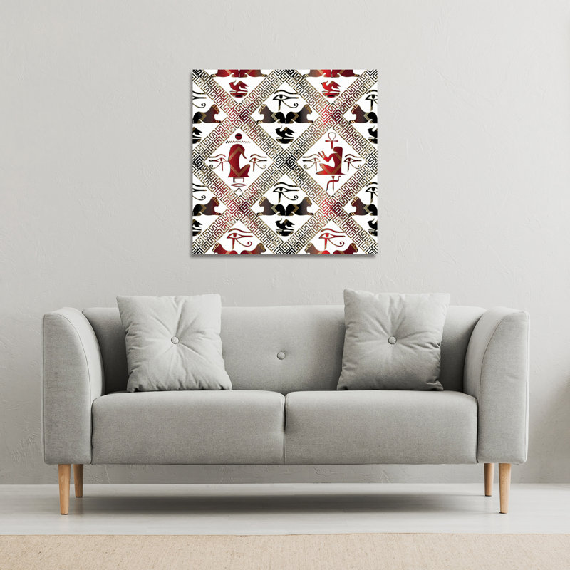 No Title by Andrew Lee - Wrapped Canvas Print