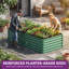 Lit de jardin surélevé en métal vert-1429272400