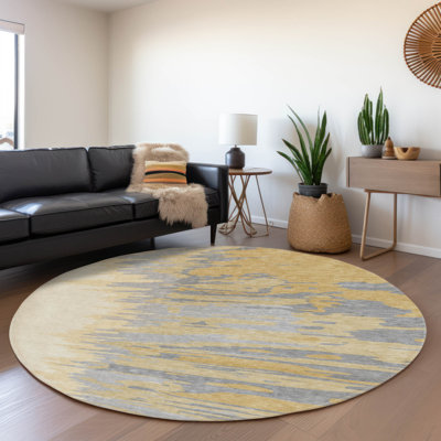 Tapis abstrait Premium Cortes AMF1050 lavable à la machine