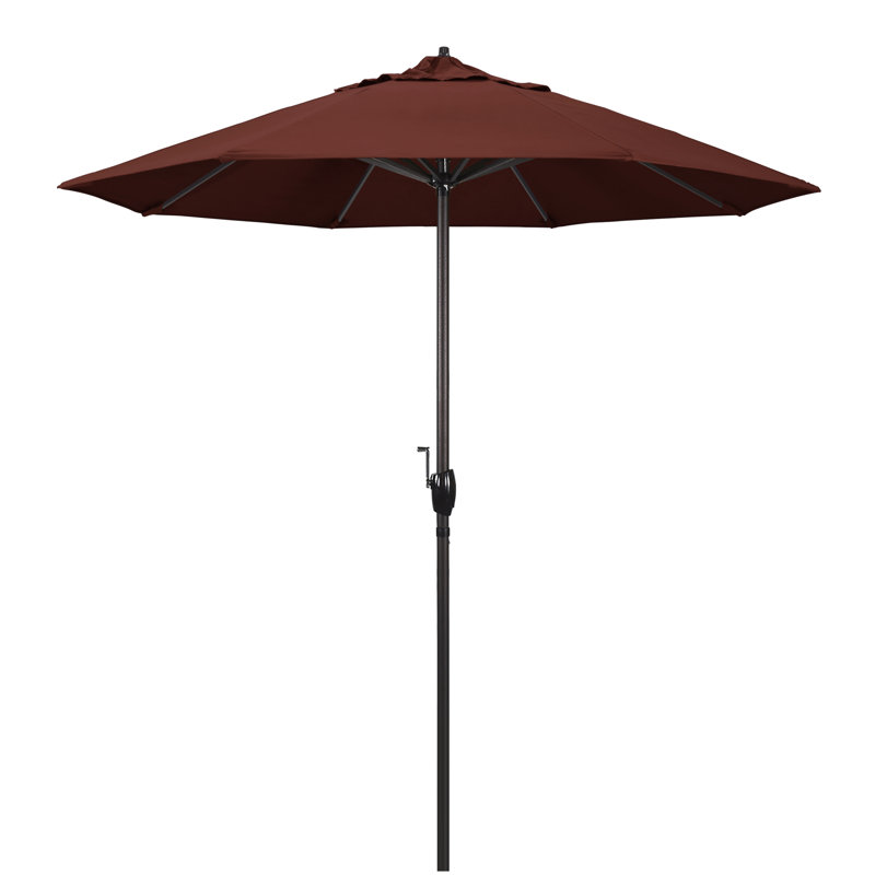 Parasol de marché 7 pi 6 po Nunn, Toile Toile Sunbrella® au henné