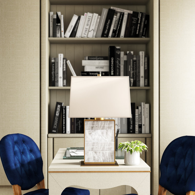 Ralph Lauren Ellis 1 - Light Standard Table Lamp, Natural Brass