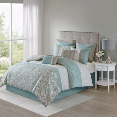 Cal King 8 Piece Comforter Set
