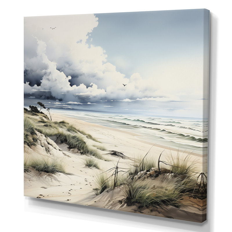 Photo de plage Dune Dreams III, H 36 po x l 36 po x P 1,5 po, Toile tendue