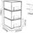 Laundry Room Organization Set: 3-Pack Stackable Containers For Laundry Pods, Detergent Powder, Dryer Sheets, And Scent Booster Beads With Scoops