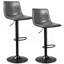 Ensemble de 2 tabourets de bar pivotants Halima Rockel-1896632329-1921953363