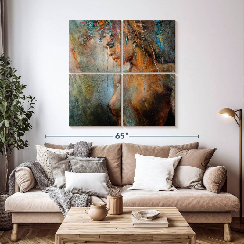 Hail The Queen, 45" H x 45" W