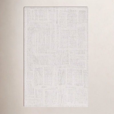 Arthella Hand-Tufted Abstract Wool Rug