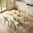 46" Rectagular Dining Table,Kitchen Room Table For 4-6,Sturdy Construction for Home,Apartment-123363062