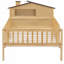 Lit plateforme en bois avec rangement à DEL et rangement intégré-1305754398-1305754465