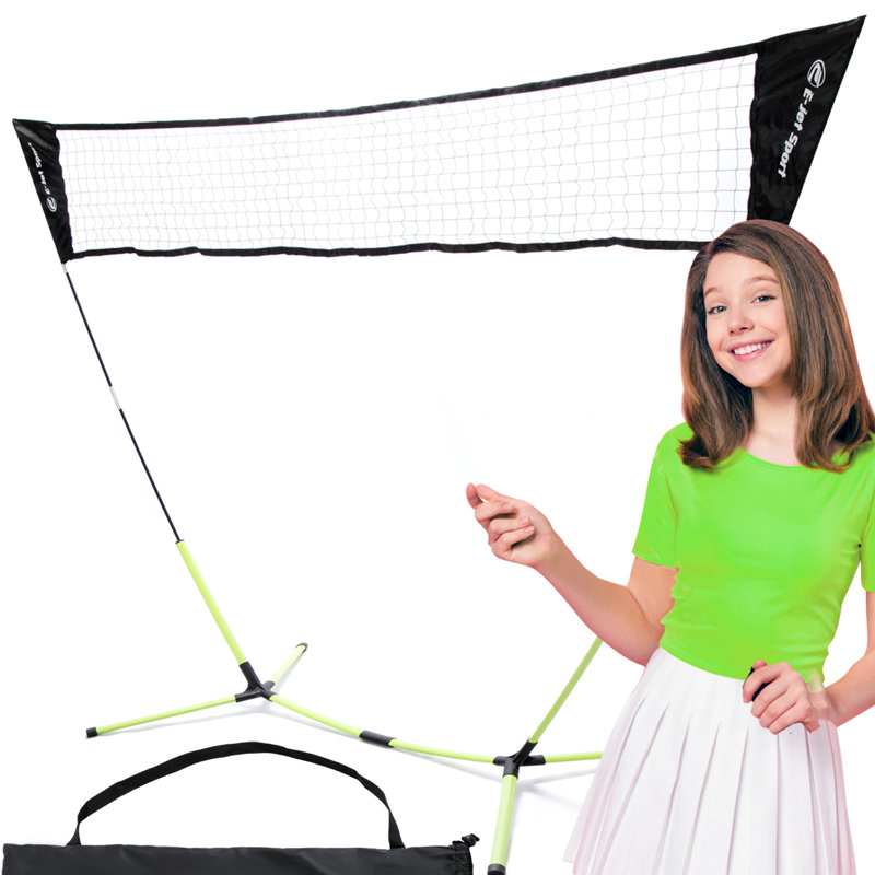 Jeu de badminton en plein air - Aucun outil requis, portable (filet seulement)
