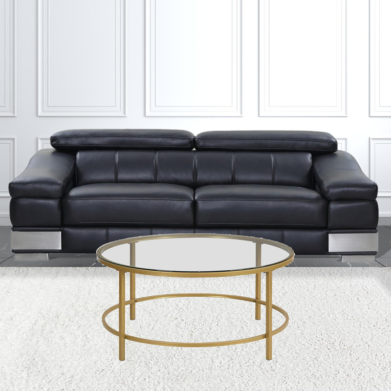 Glass Top Coffee Table