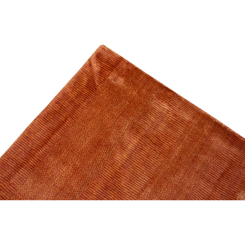 Wool Area Rug in Rust