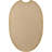 Pippie Metal Oval Wall Mirror