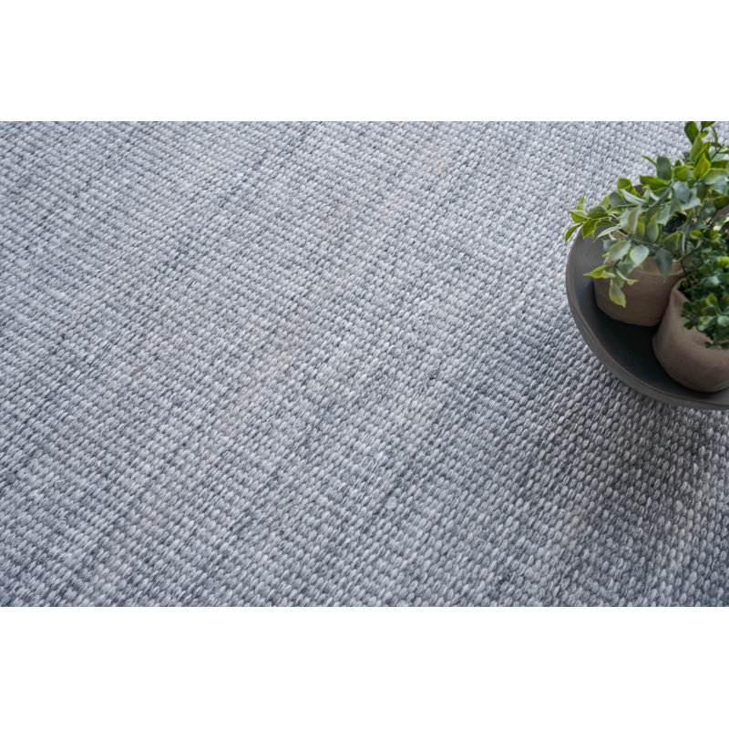 Loro Area Rug in Light Silver, Rectangle 14' x 18'