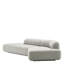 Sofa Taraval Reve Gray - Left