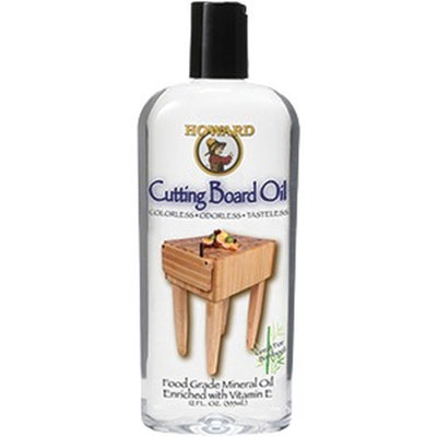 Howard BBB012 12Oz Butcher Block & Cutting Board Oil-1PK