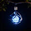 Solar-powered Openwork Ball Wind Chime Light