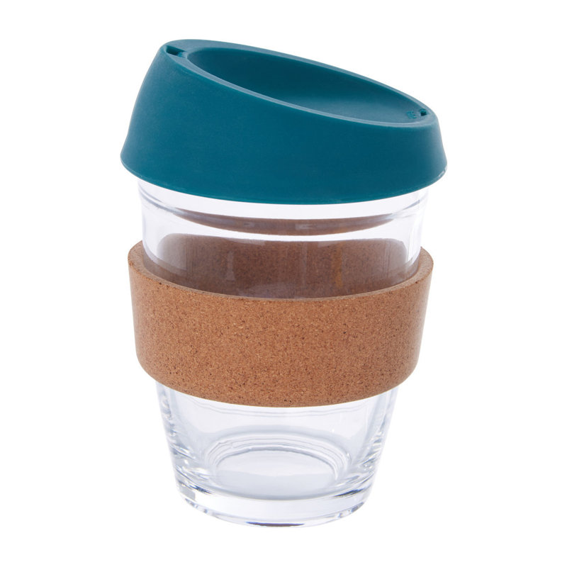 Symple Stuff Burnsville Travel Mug, Dark Green