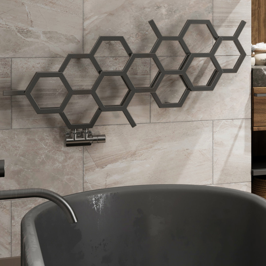 Hex Horizontal, 502h x 1126w(mm), Designer Radiator