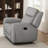 Contour Arms Manual Recliner - Transitional Style with Wide Seat & Top Grain Leather-935281132