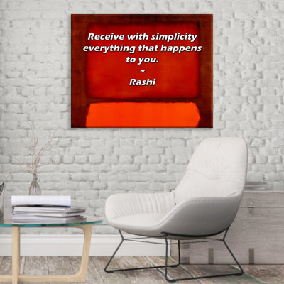 Artsy Quote By Rashi Gallery Wrapped Canvas