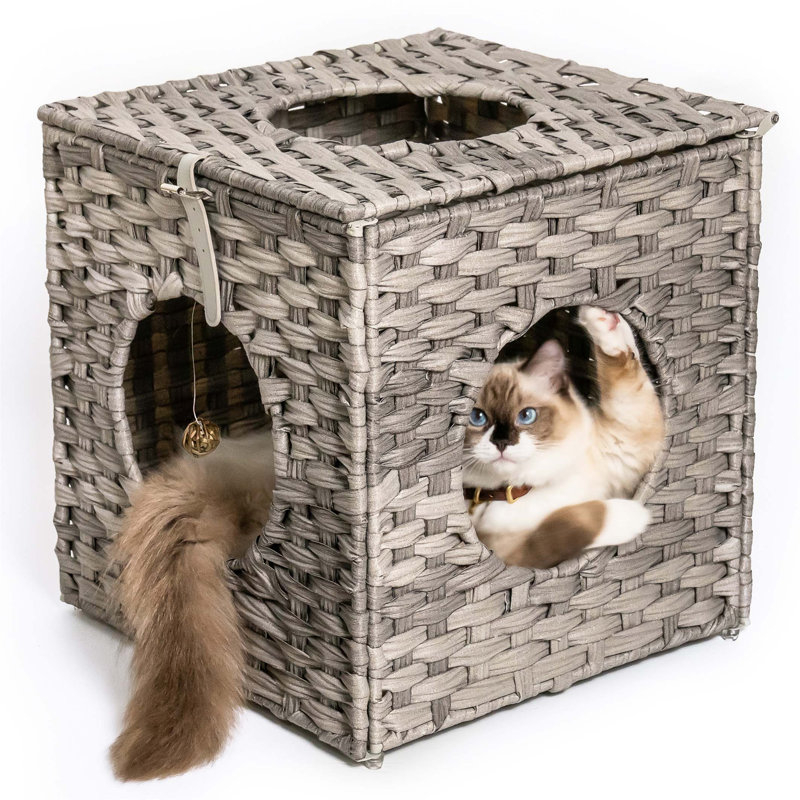 Lit pour chat Bhure, Gris