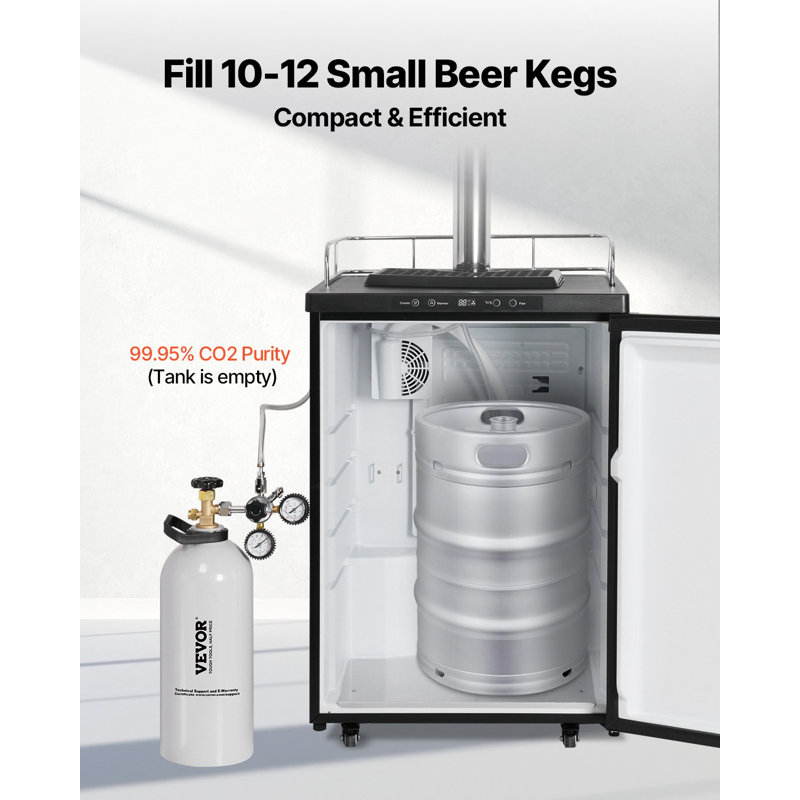 Réservoir de CO2, nouveau cylindre en alliage d'aluminium de 10 lb, réservoir d'air au CO2 avec revêtement léger, valve CGA320, poignée et pression réglable, cylindre approuvé par le DOT pour la distribution de la bière pression et la machine à soda