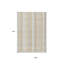 Tapis intérieur lavable à carreaux brun clair 9 pi x 12 pi