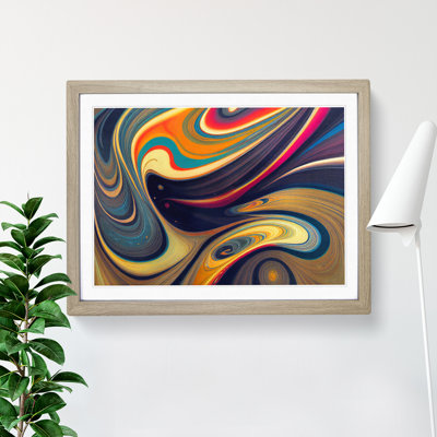 Marble Abstract Vol.6 - Single Picture Frame Print
