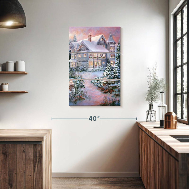 Lelend Christmas Past, 38" H x 24" W