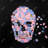 Flower skull - 18"x18" Throw pillow cover - Poly twill - Print on demand-74345878-103085407