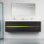 Meuble-lavabo mural avec double lavabo-904638944