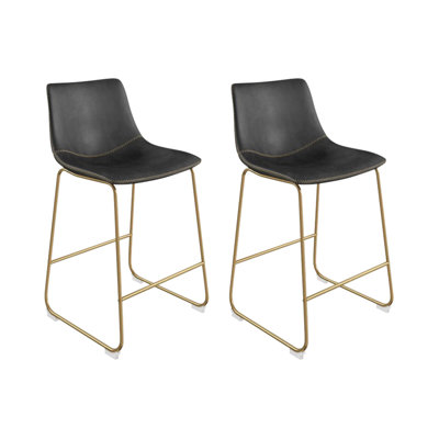 Nia Vegan Leather Bar & Counter Stool