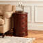 Table de chevet en bois, table d'appoint
