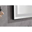 Miroir de salle de bain 96 x 48 pouces à DEL avec cadre en aluminium, miroir de meuble-lavabo mural, anti-buée, mémoire, 3 couleurs, réglable en continu-635941030-635941025