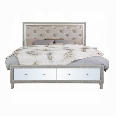 Lit Sliverfluff CK avec DEL et rangements