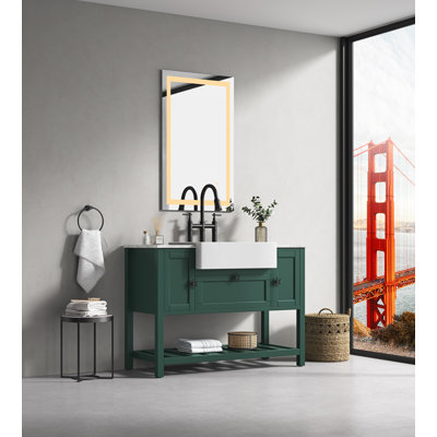 Miroir de salle de bain 36X28 Idée de cadeau